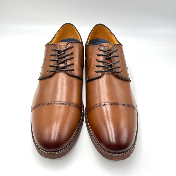 Florsheim Mens Size 8.5 Blaze Cap Oxfords Brown Leather Lace Up Dress Shoes New‎ main image 15